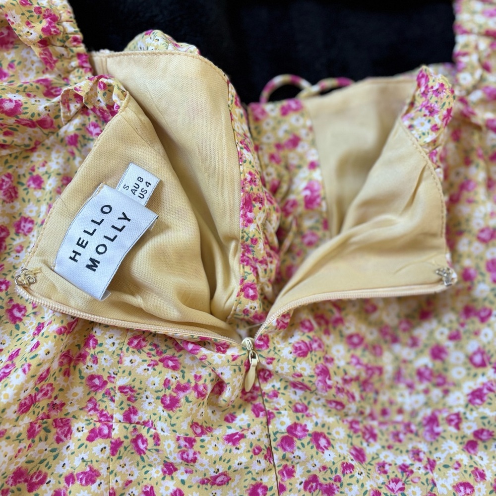Hello Molly Floral Mini Dress - Picture 4 of 16